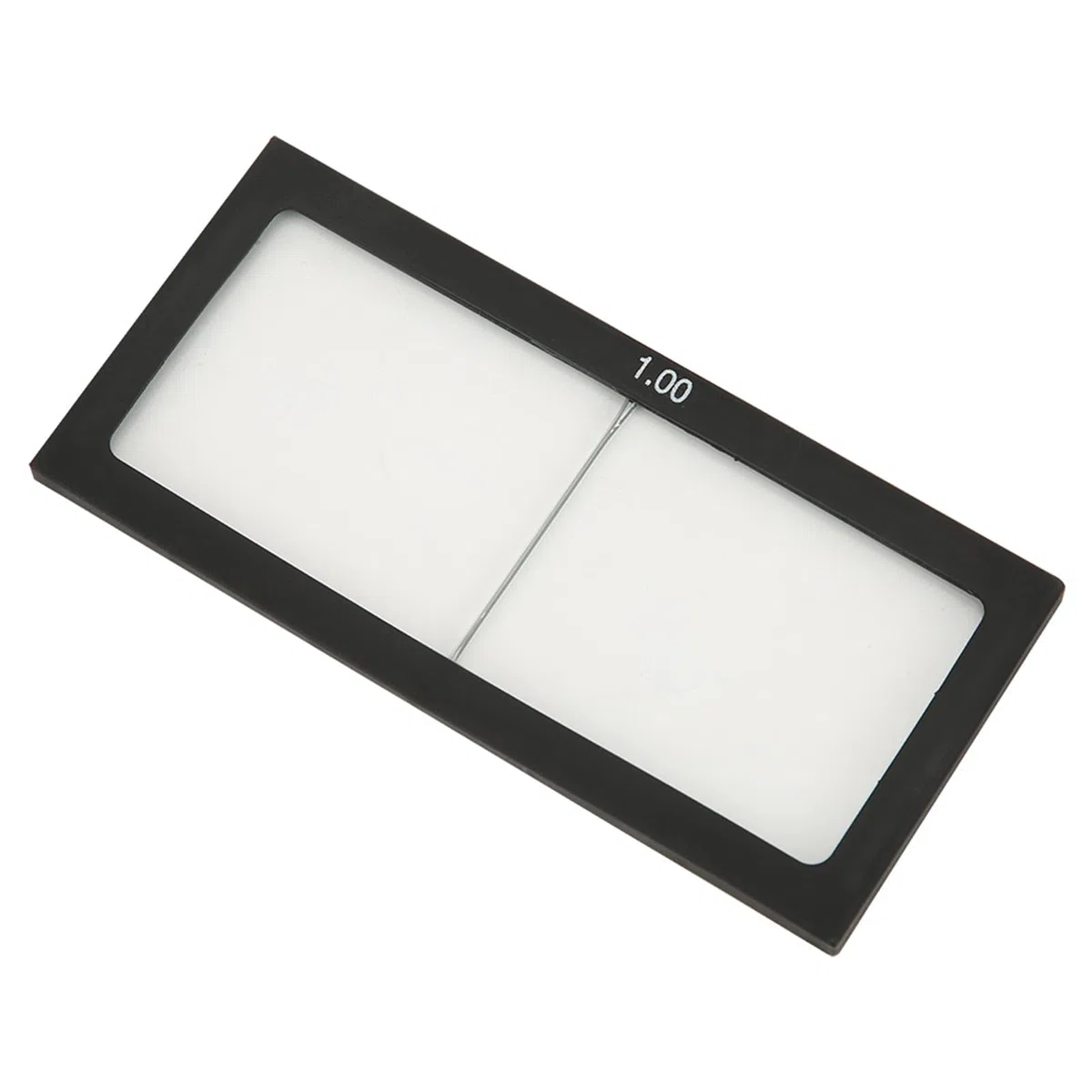 Fafeicy Lente d'Ingrandimento in Vetro per Saldatura, Protezione Occhi, Diottrie 1.0, 5x4 cm, Spessore 3 mm, Accessorio per Casco
