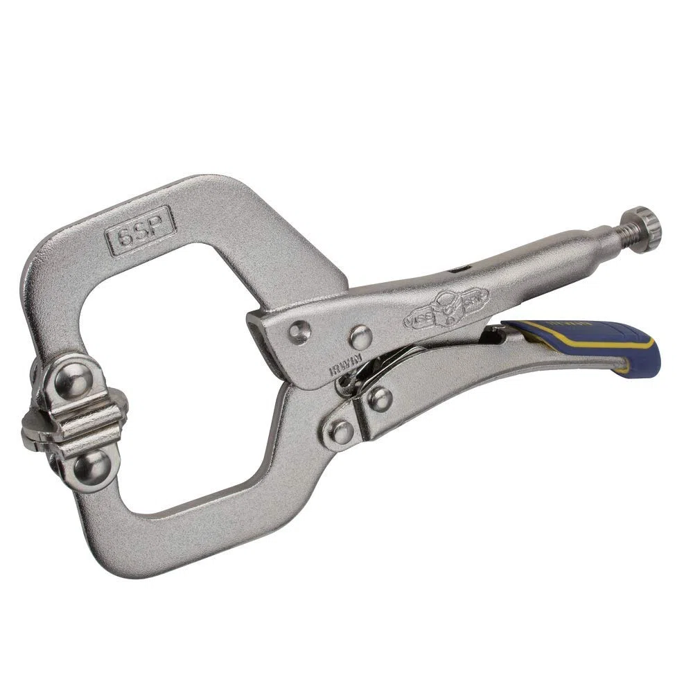 IRWIN Vise-Grip IRHT82587 - Tenaglie Pinze per Saldatura, Sgancio Rapido, Bloccaggio con Cuscinetti Girevoli, 15,2 cm
