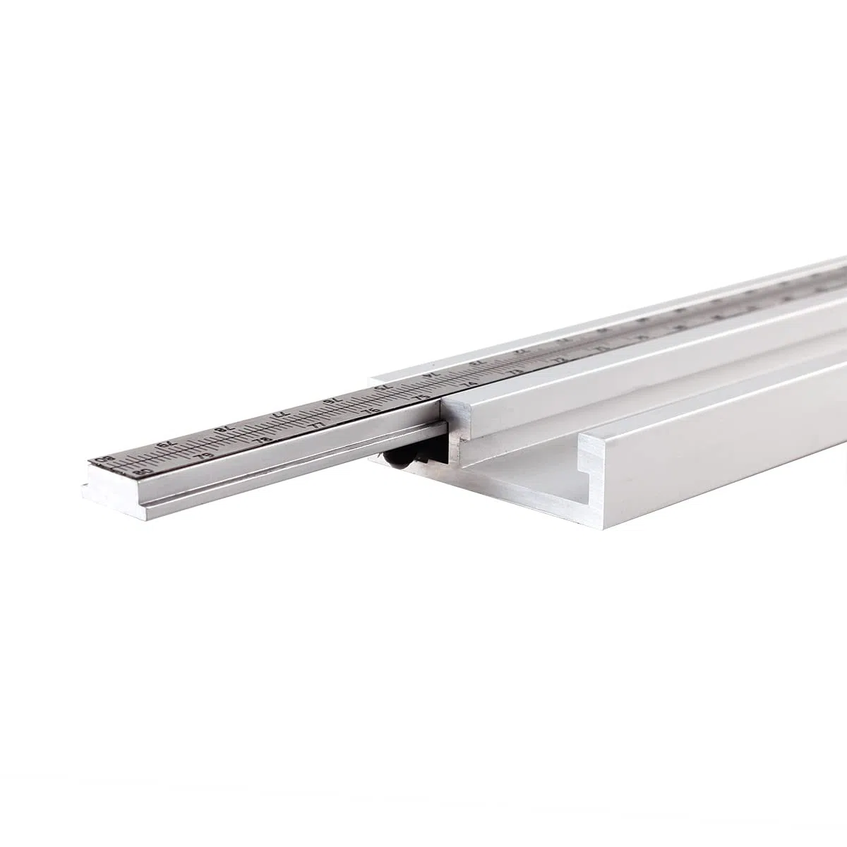 Guida a T da 800 mm con scala mobile, in lega di alluminio, con slot a T, per fresa fai da te, sega da tavolo, binario obliquo, attrezzi per la lavorazione del legno, per tavolo router
