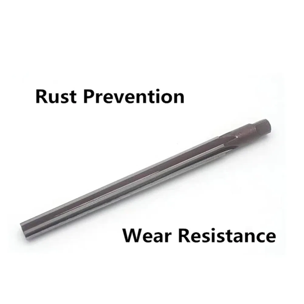SPORTARC Set di alesatori conici 1/6 pezzi, alesatore manuale con gambo conico da 1:50 di precisione, alesatori a mano dritti da 3/4/5/6/8/10 mm, alesatore conico Morse