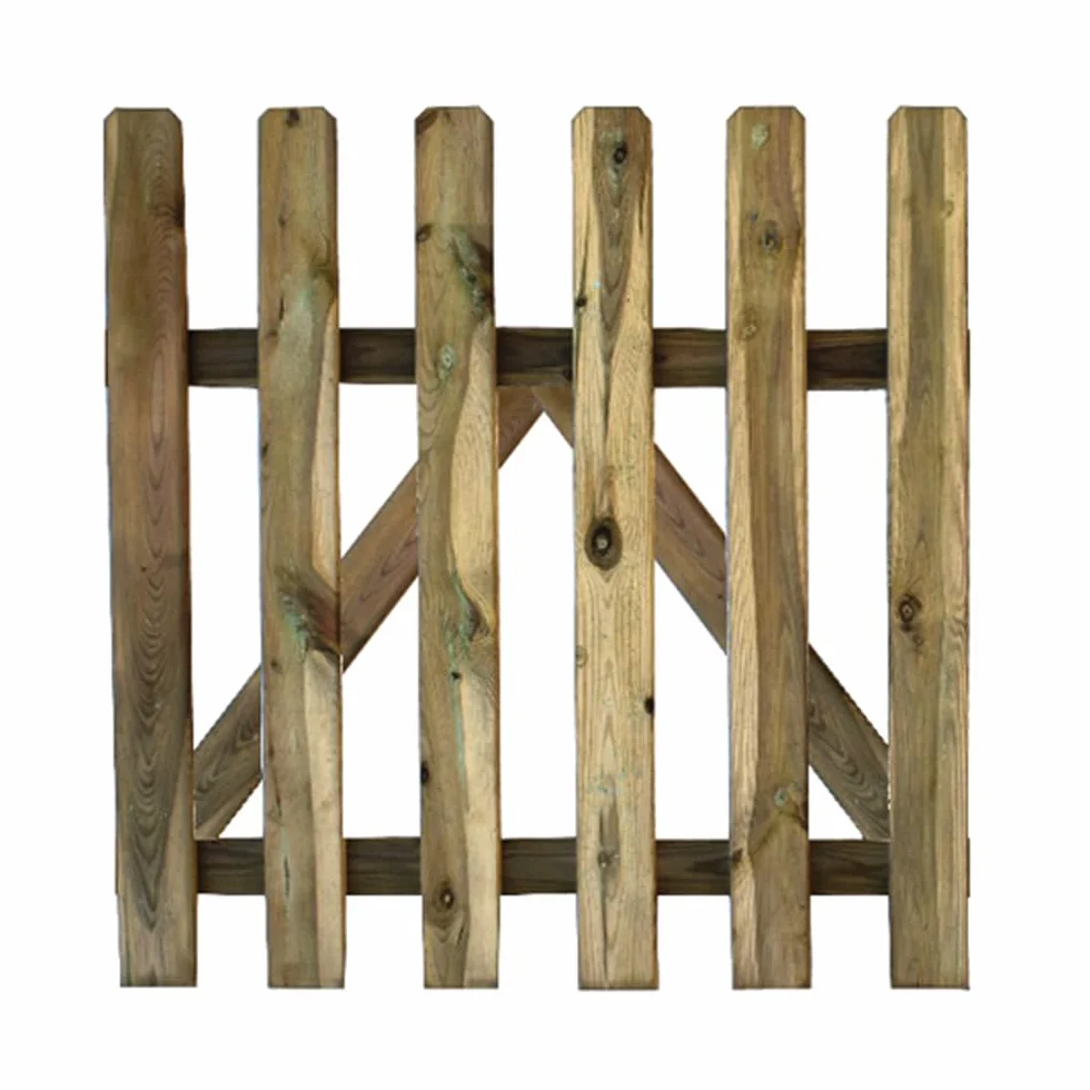 Porta in legno impregnato in autoclave 100 x 100 H cm