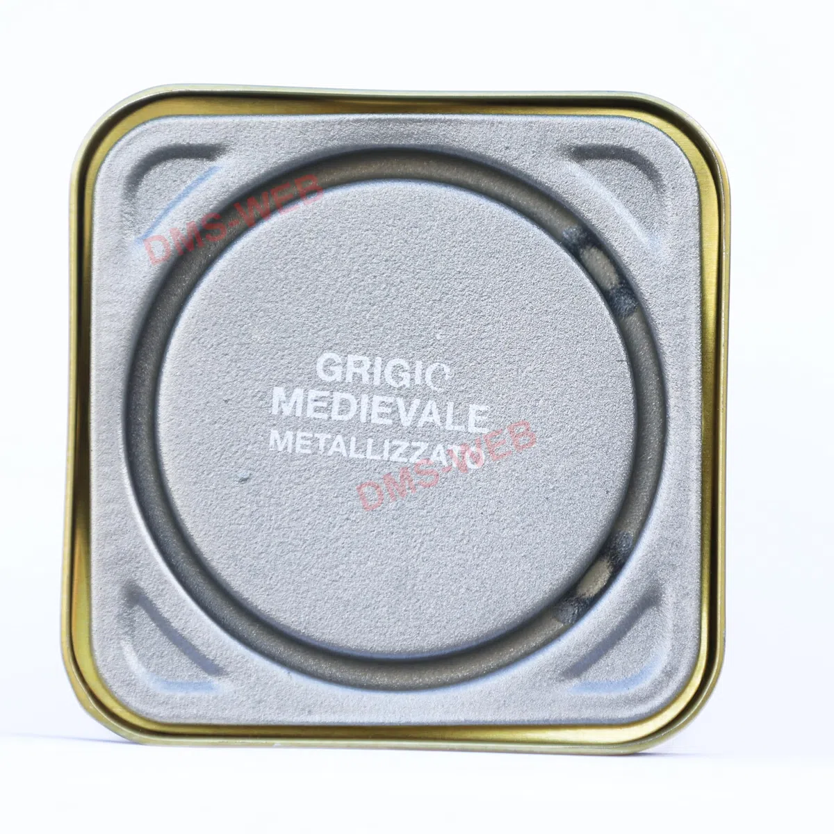 DMS Fernovus Colore Grigio Medievale Metallizzato Gel Vernice Smalto Antiruggine in conf da 750 ml con guanti nitrile e pennello inclusi!!! Bundle