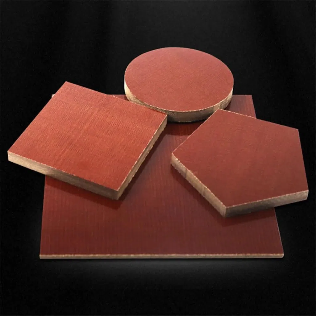 CKSEKD Bachelite Pannello in Resina Fenolica Piastra Elettrica in Lamiera 2-20 Mm di Spessore Isolamento Antistatico Resistenza alle Alte Temperature, 1 Pz (Size : 10x200x200mm)