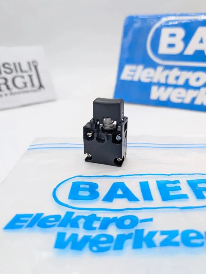 INTERRUTTORE PER SCANALATORE BAIER BMF 500 - BMF 501 / RICAMBIO ORIGINALE