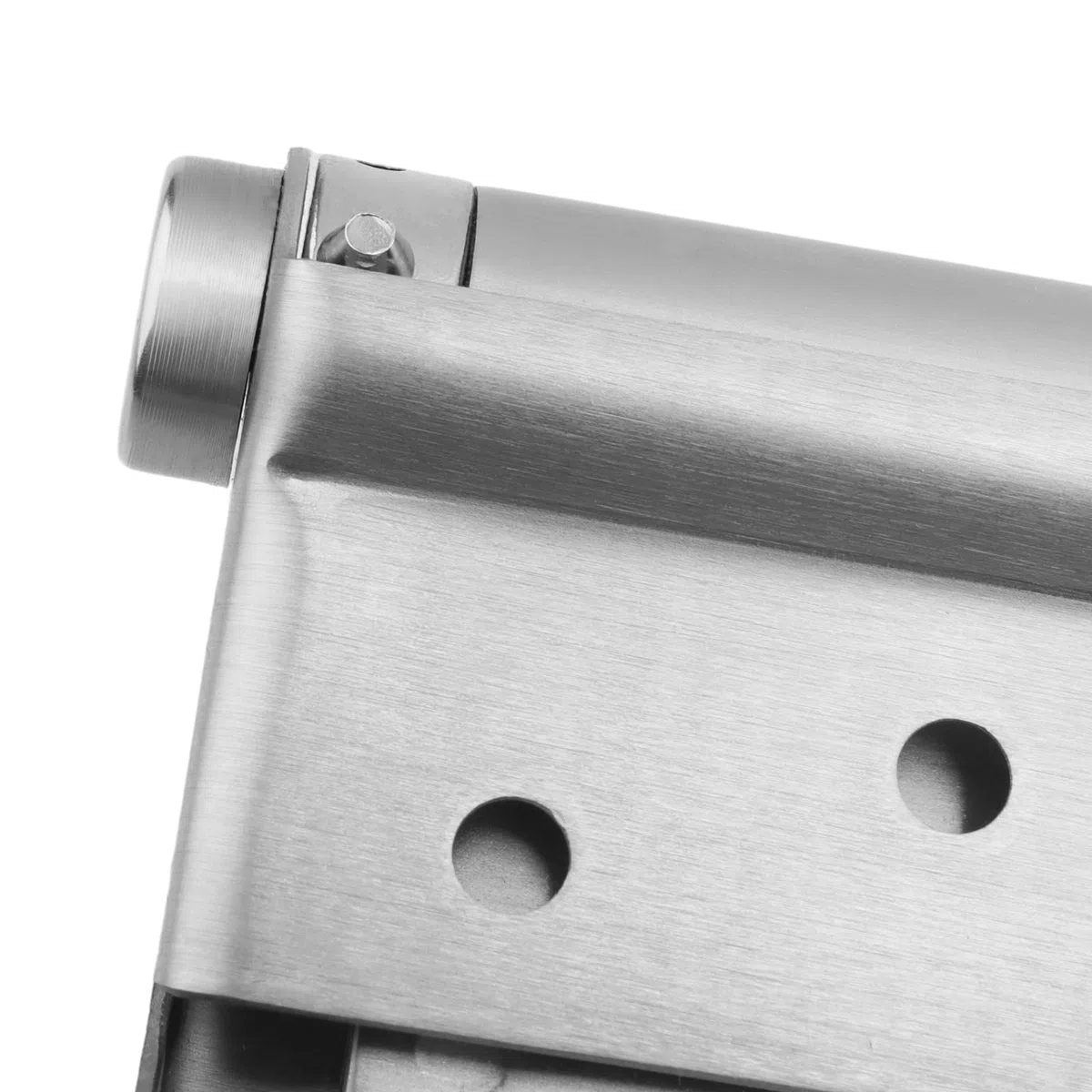 2 Cerniera in Acciaio Inox Doppia Azione per Porte a Battente Cerniere, a Molla di Chiusura Cutomatica per Bar e Caffetteria, argento