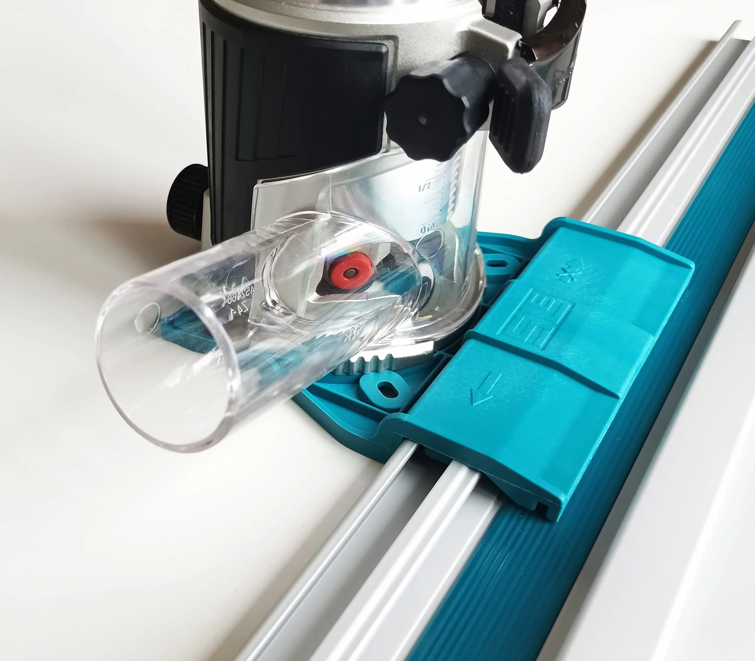 Adattatore professionale per guida per Makita DRT50 / RT0700C / RT0702C / RT0700 / 3709/3711 per Makita/Bosch/Festool/Mafell