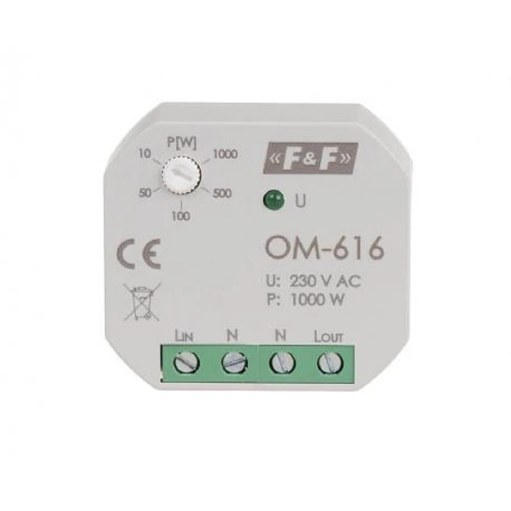 Limitatore di potenza 0,02-1 kW 5A 85-265V AC OM-616 F&F