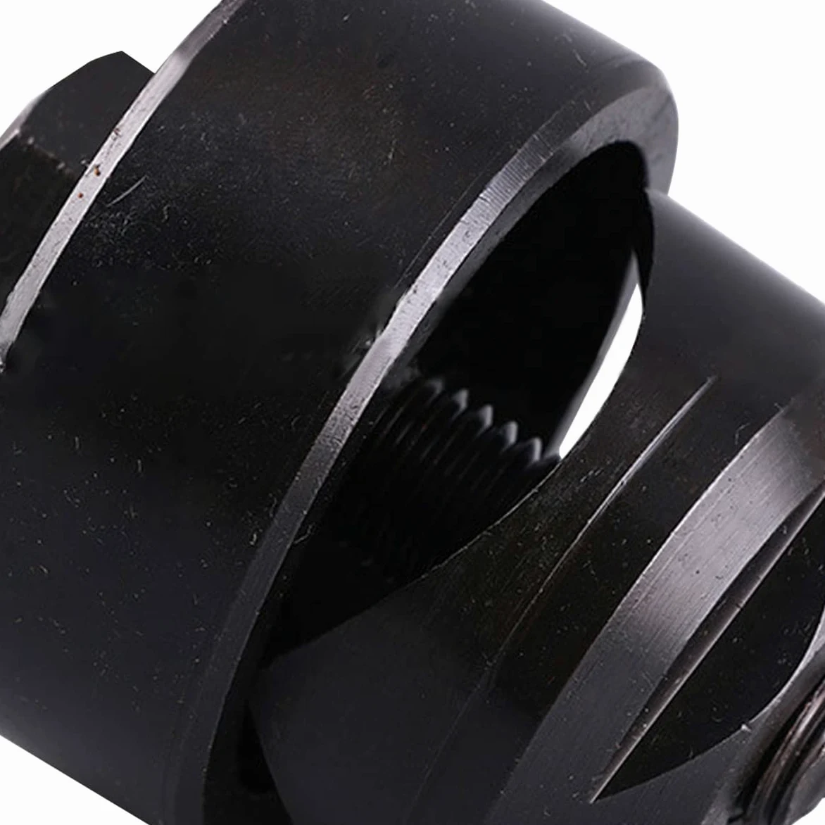 SagaSave Perforatrice esagonale in metallo per lavello, piastra in acciaio, acciaio inox, metallo 25 mm