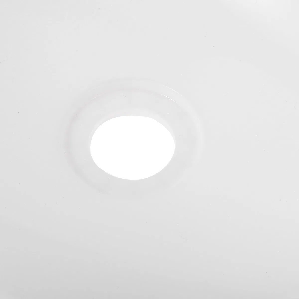 Yardenfun Lavandino Angolare Bianco da Muro in Plastica Leggero con Flusso D'acqua Regolare, Lavabo Triangolare Moderno per Spazi Esterni e Bagno Compatto