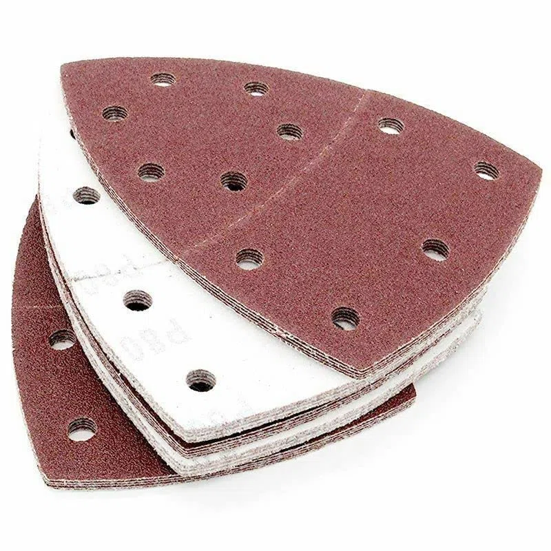 TopHomer Carta vetrata 40 pezzi per Bosch Fogli Abrasivi Levigatrice Multi 105x152mm 40/80/120/180 grani