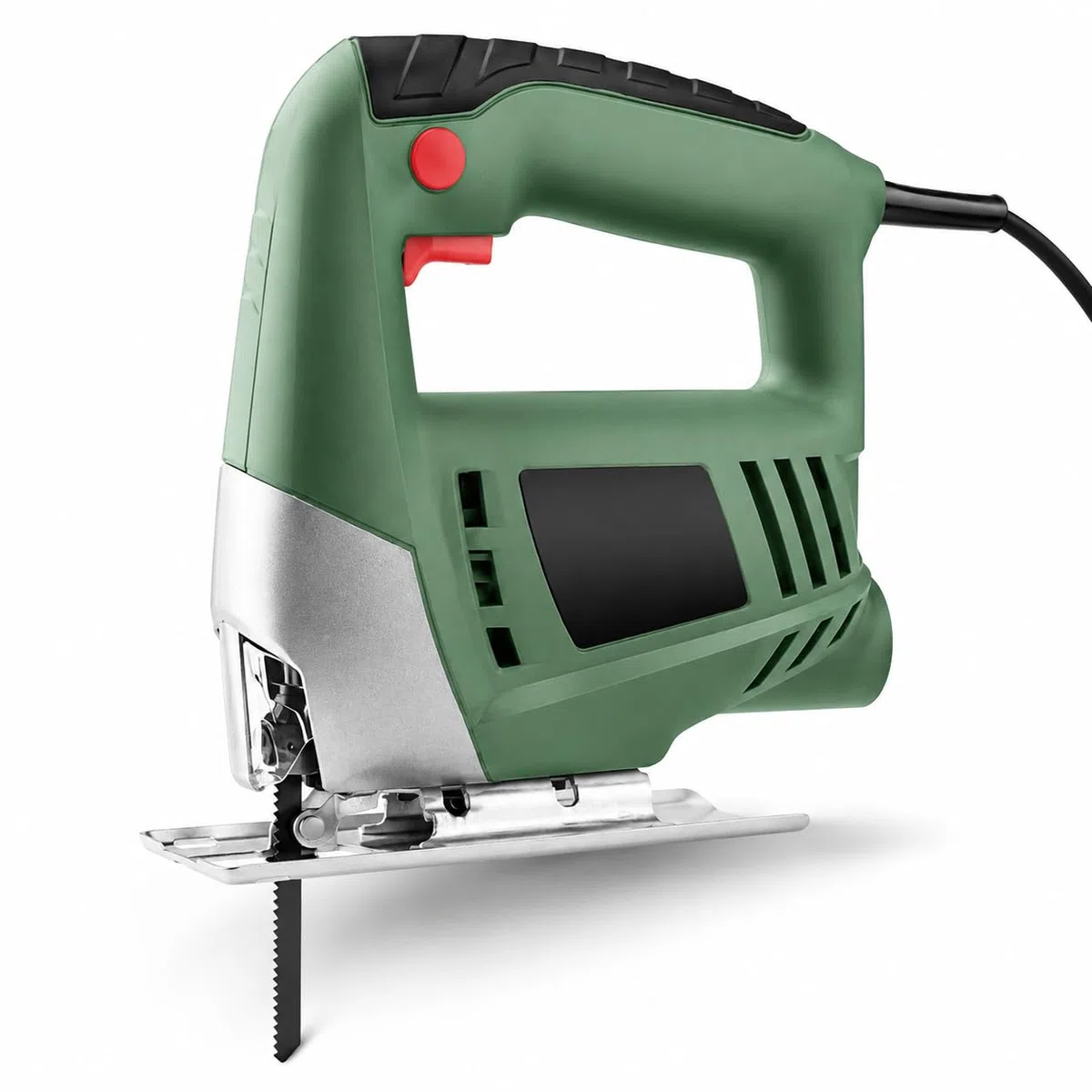 KOMBO - Seghetto Alternativo con 1 Lama, 400W - 230V, 3000 giri/min - Seghetto per Legno e Vricolage, Taglio preciso, Impugnatura Ergonomica