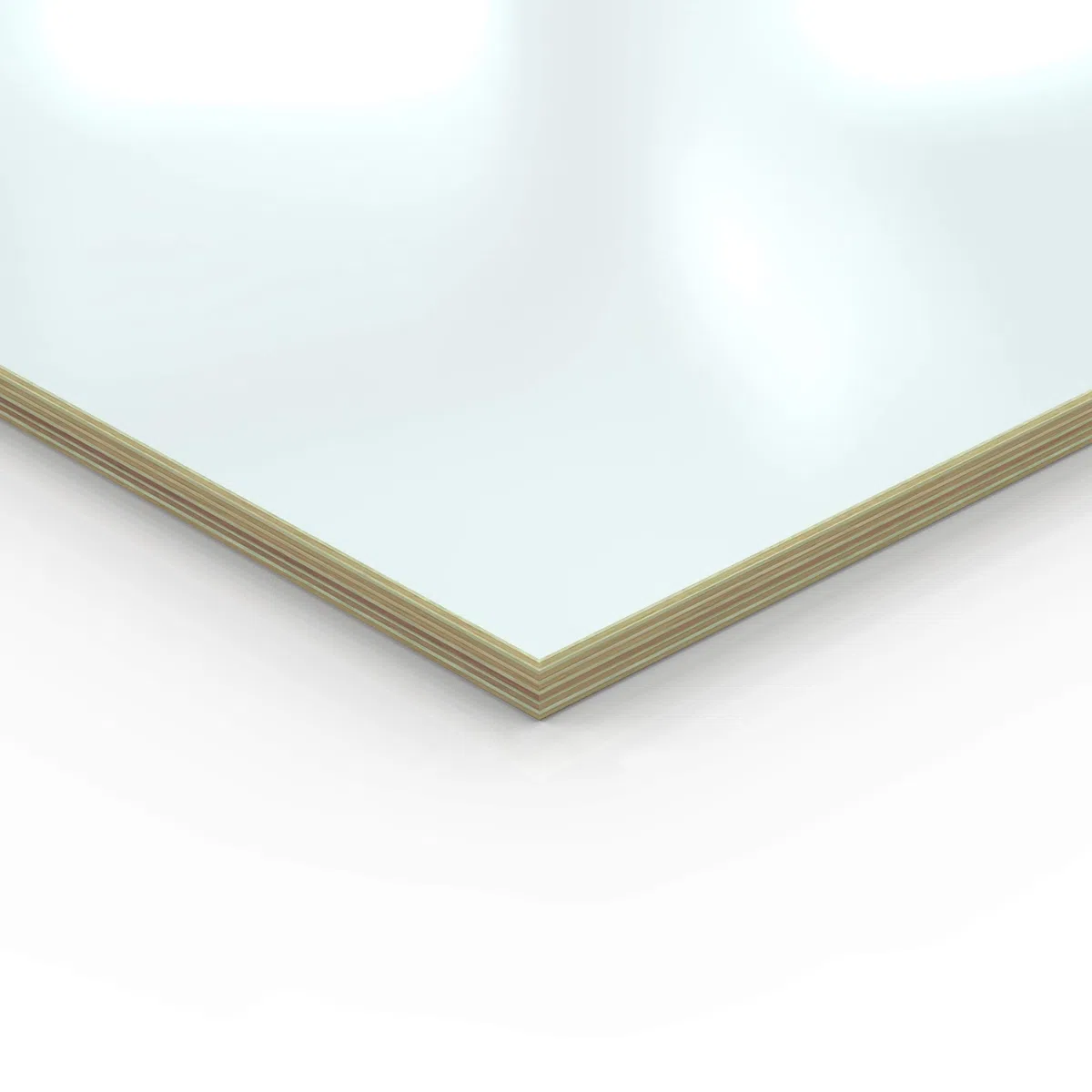 AUPROTEC 18mm Piano del Tavolo bianco 500 mm x 200 mm Pannello Multistrato rivestito melamminico selezione di 40cm-200cm Legno Compensato Massiccio di Betulla: rettangolare 50x20 cm