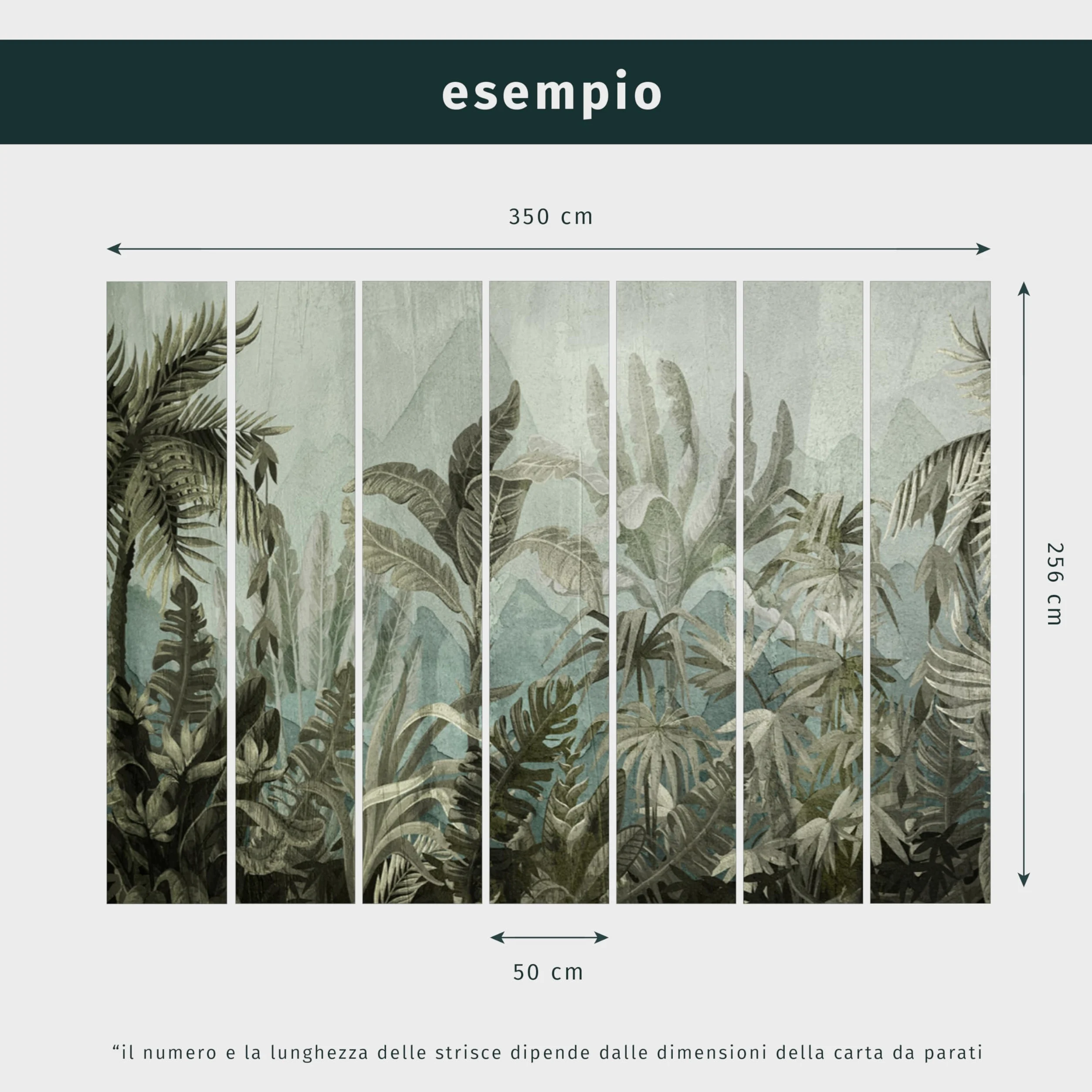 murando Carta da parati Natura 500x350 cm Fotomurali in TNT Murale alla moda Decorazione da Muro XXL Poster Gigante Design Carta per Pareti Soggiorno Botanica Foglie Pianta Fiori b-C-0887-a-a