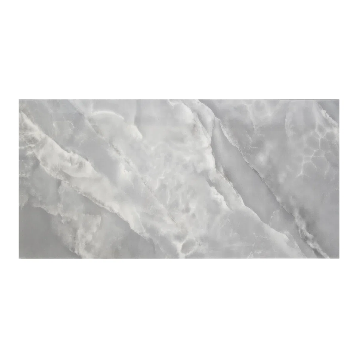 Grace Baltic - Pannelli da parete in PVC, 1,08 m²/6 pezzi, autoadesivi, in marmo, di ottima qualità, decorazione da parete, adesivi da parete elastici 2 mm di spessore (grigio marmo)