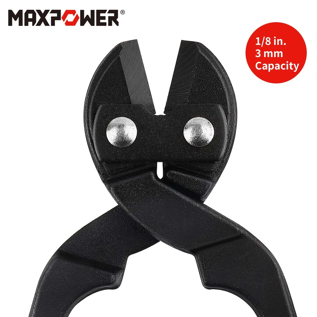MAXPOWER Tagliabulloni 200mm Tronchesi Mini tagliabulloni da 8 pollici Pinze Vite/Lucchetto/Acciaio inossidabile/Filo/Catena per recinti da giardino