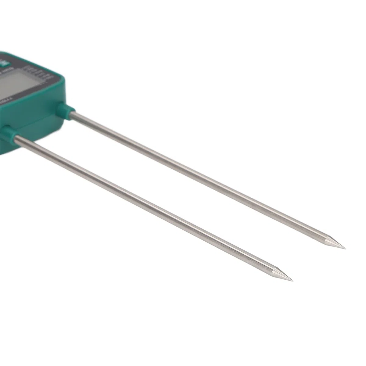Misuratore Di Umidità Per Fieno Con Trasmissione Vocale, Display LCD Digitale Tester Per Foraggio Grano Soia, Sonda Portatile Per Agricoltura Intelligente Misura 14 Colture Tra Cui Mais