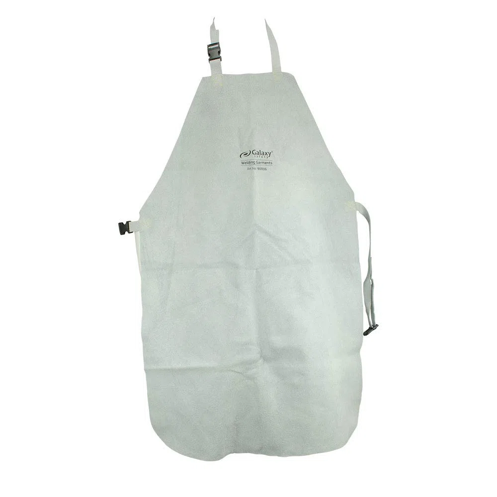 Grembiule per saldatore in pelle Galaxy Apron 90-006, 90 x 60 cm, blu