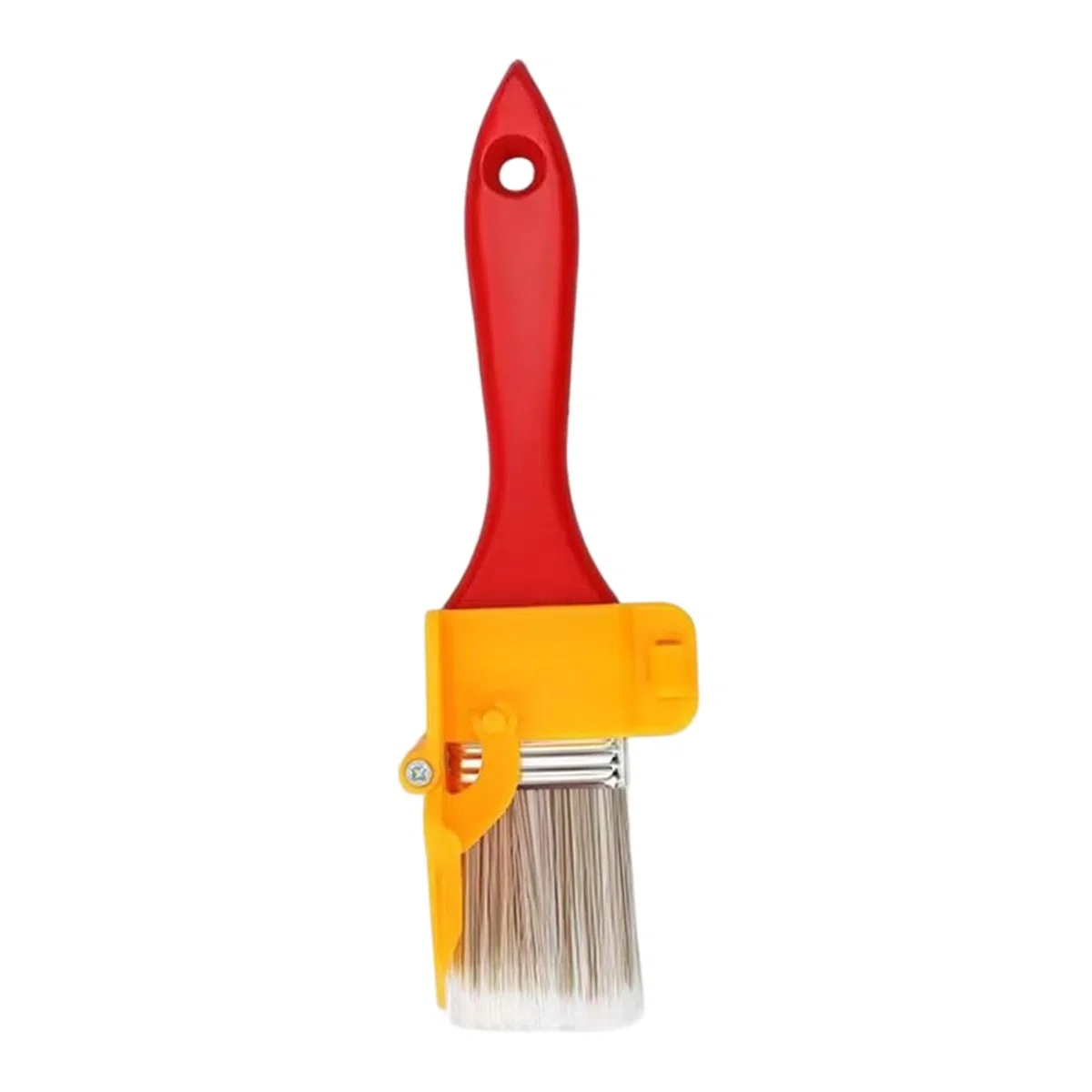 Strumento per molatura vernice Pennello per bordi portatile da 8 pollici Strumento per pittura senza perdita di bordi per pareti, finestre, angoli, battiscopa, verniciatura di rifiniture, battiscopa
