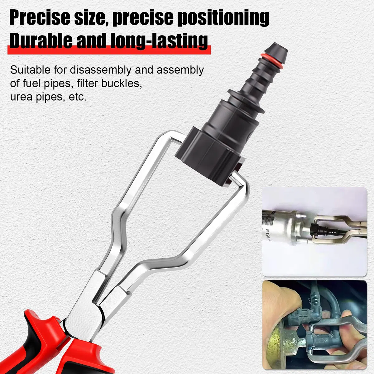 Set di 4 pinze per tubi flessibili, pinze per fascette stringitubo, pinze per tubo radiatore, pinze per auto