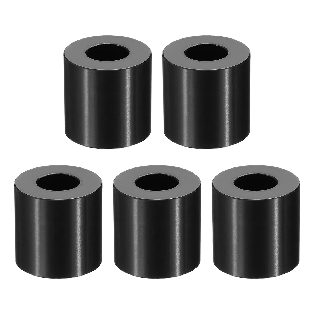 PATIKIL Distanziali in Alluminio M12, 5 Pezzi Distanziali Metallici in Alluminio 1/2" Id x 1" Od x 1" L Distanziali a Vite in Alluminio Rotondi per Viti da 1/2" o M12