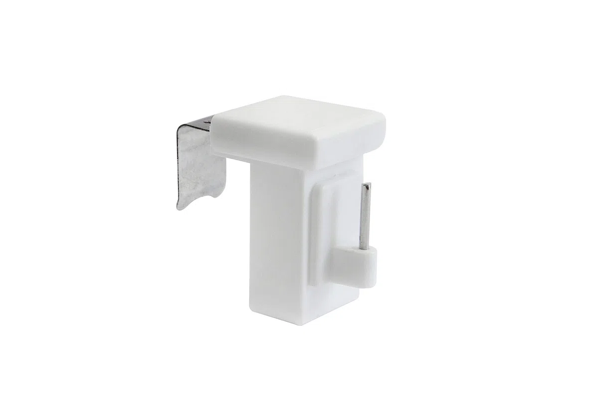dekondo - 20 ganci per finestre, ganci decorativi per la decorazione delle finestre, campo di serraggio: 10-27 mm universale