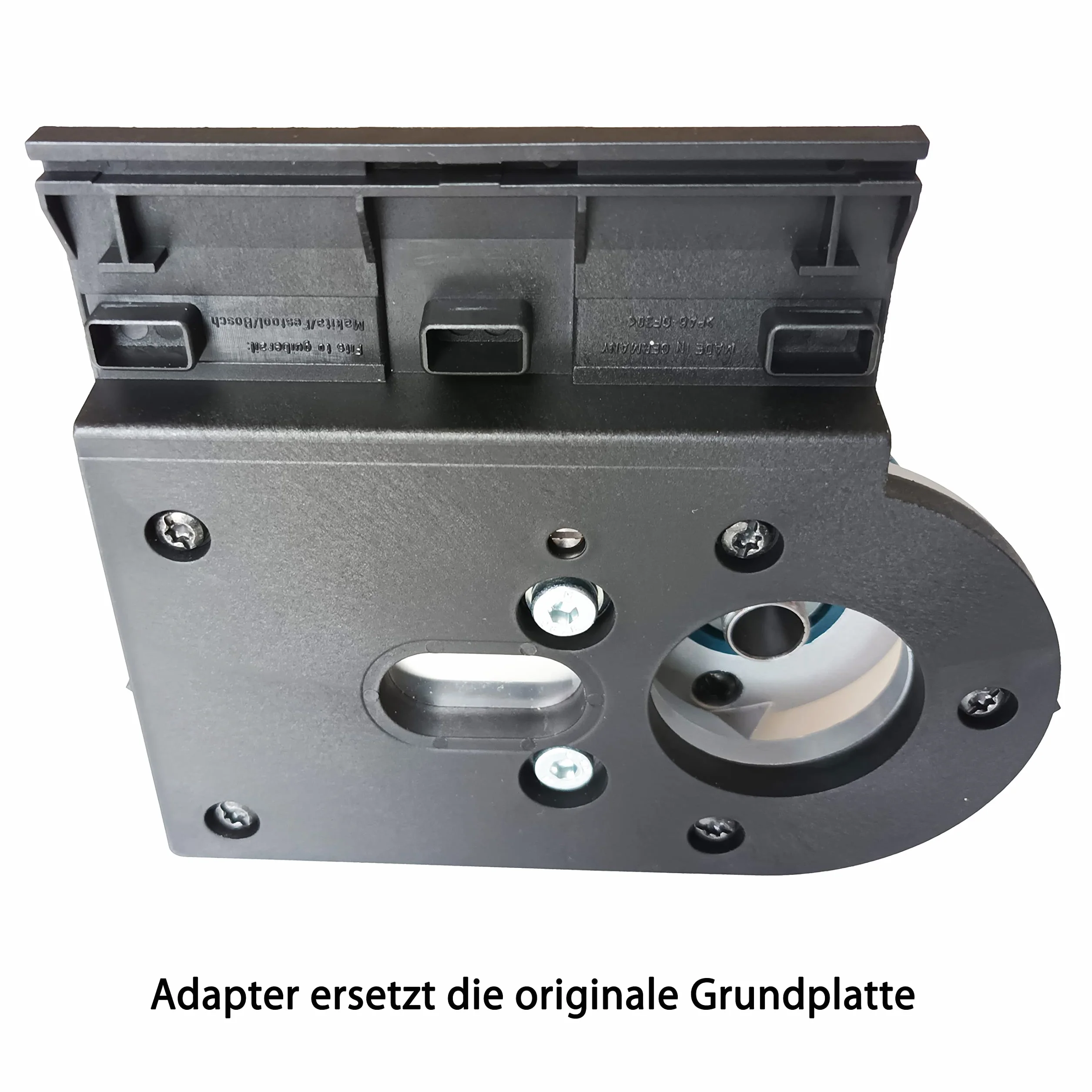 Adattatore professionale per binario di guida per Bosch GKF 12V-8 per Makita/Bosch/Festool