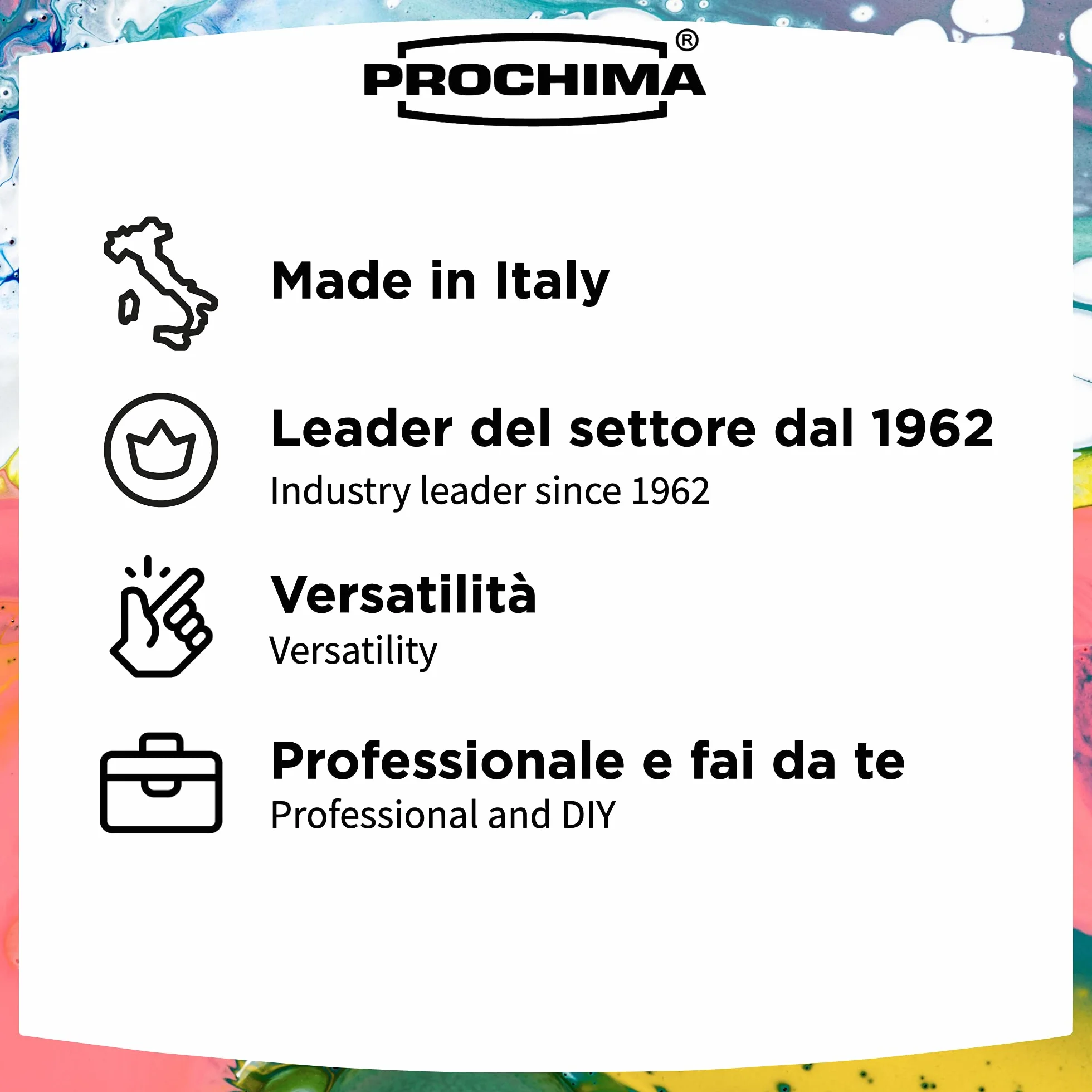 PROCHIMA, Duraloid AL-30 2.0, Smalto Trasparente, Certificato per il Contatto Permanente con Alimenti, 1 Kg