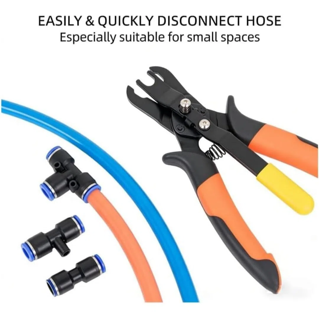 Strumento per La Rimozione del Connettore del Tubo dell'Aria, Set di Strumenti per Scollegare La Linea del Carburante, Strumenti per Pinze di Disconnessione dei Raccordi a Pressione (1 pezzo)