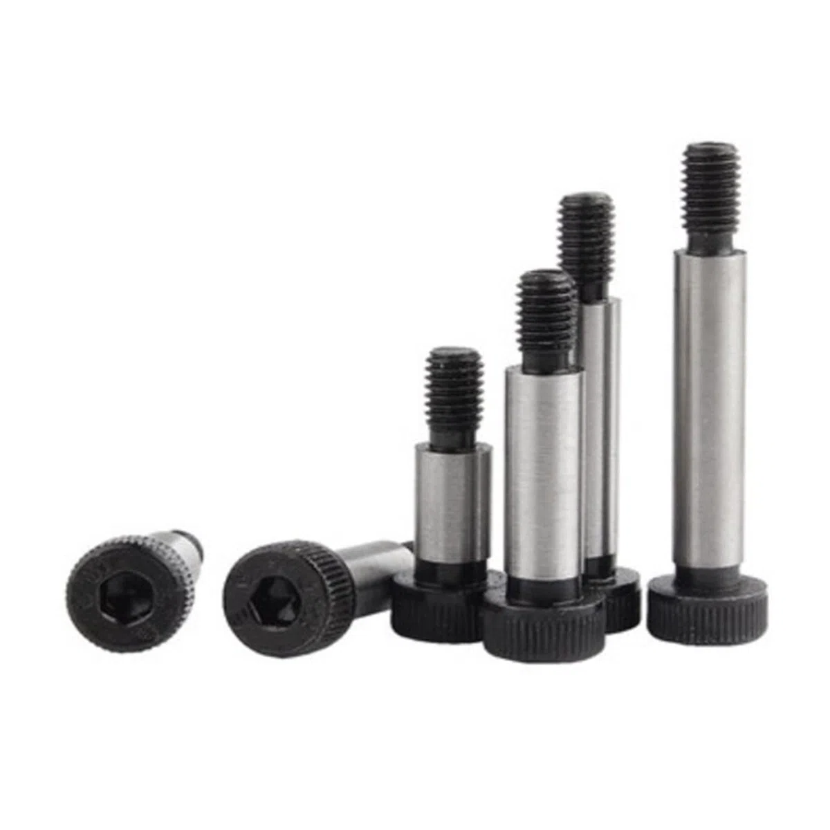 Vite a spalla con esagono inc 1pc M5 M6 M8 M10 Dia = 6 8 10 12mm Grado 12.9 Testa a brugola in acciaio (Color : 50mm, Size : M8 Shoulder dia 10mm)
