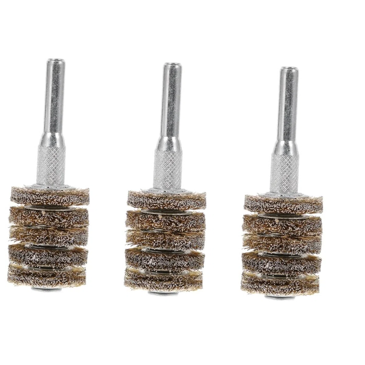 iplusmile 3pezzi Spazzola Per Trapano Strati Accessorio Elettrico Per Rimozione Ruggine Pulizia e Sgrassatura Di Superfici Metalliche e Compatibile Con Trapani Elettrici e Ricaricabili