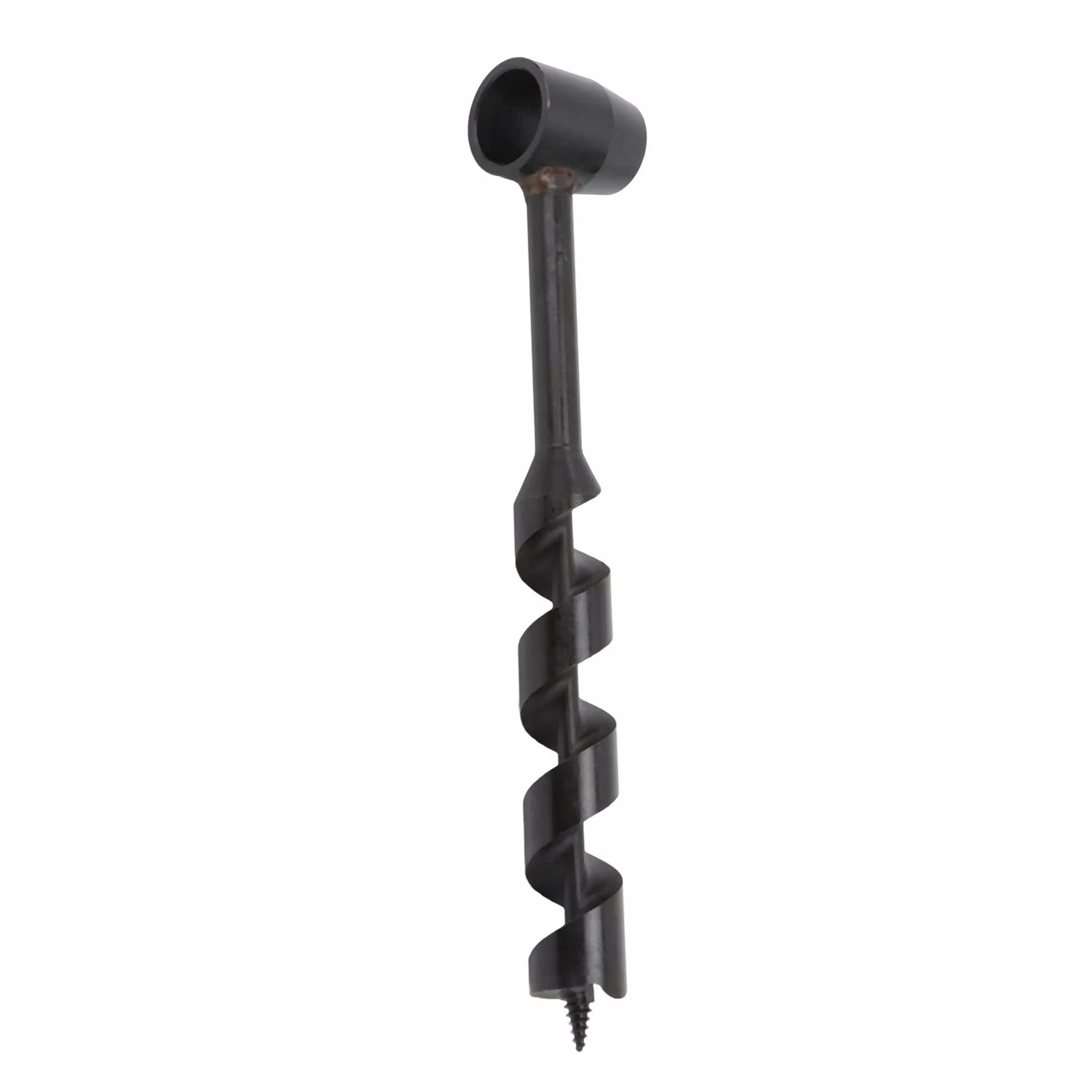 Trapano a Coclea Manuale Acciaio al Carbonio per Legno Punta Regolabile 25-230 mm Portatile Bushcraft Campeggio Falegnameria Esterna Vite Autofilettante Perforazione