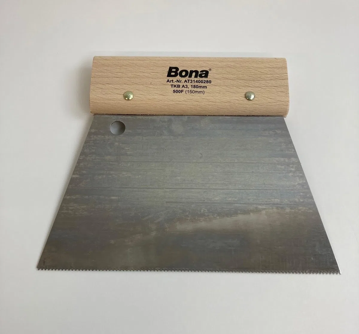 Bona Cazzuole per pavimenti in legno - Applicazione adesiva (180x150 mm 500F (A3))