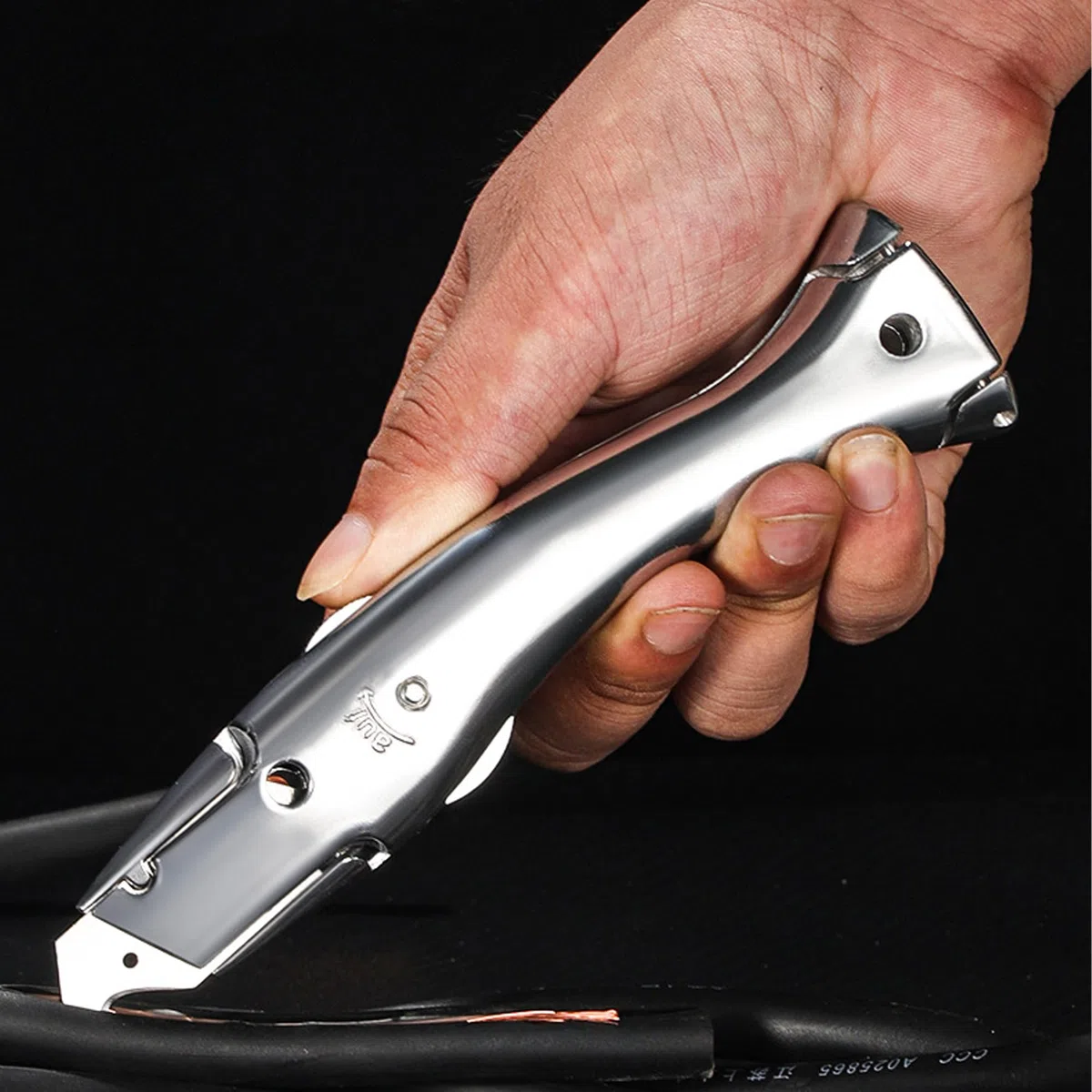 Coltelli per Tappeti, Coltello a Uncino, con Lame di Ricambio e Coperture Protettive in Plastica, Multiuso Coltello per Tappeti