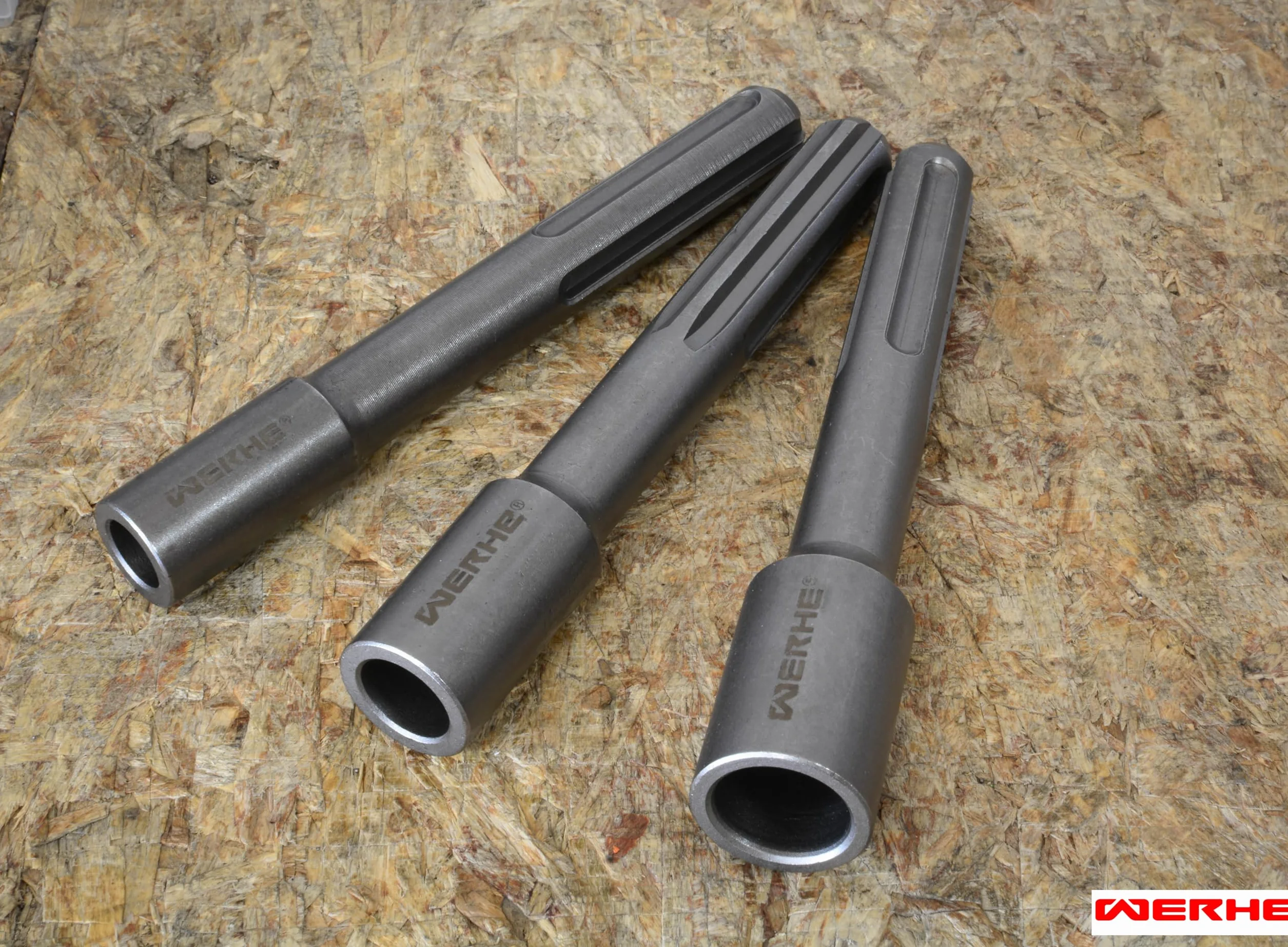 WERHE Battipalo per picchetti SDS Max Ø20,2mm – Robusto battitore per dispersori profondi e dispersori a barra – Compatibile con martelli perforatori