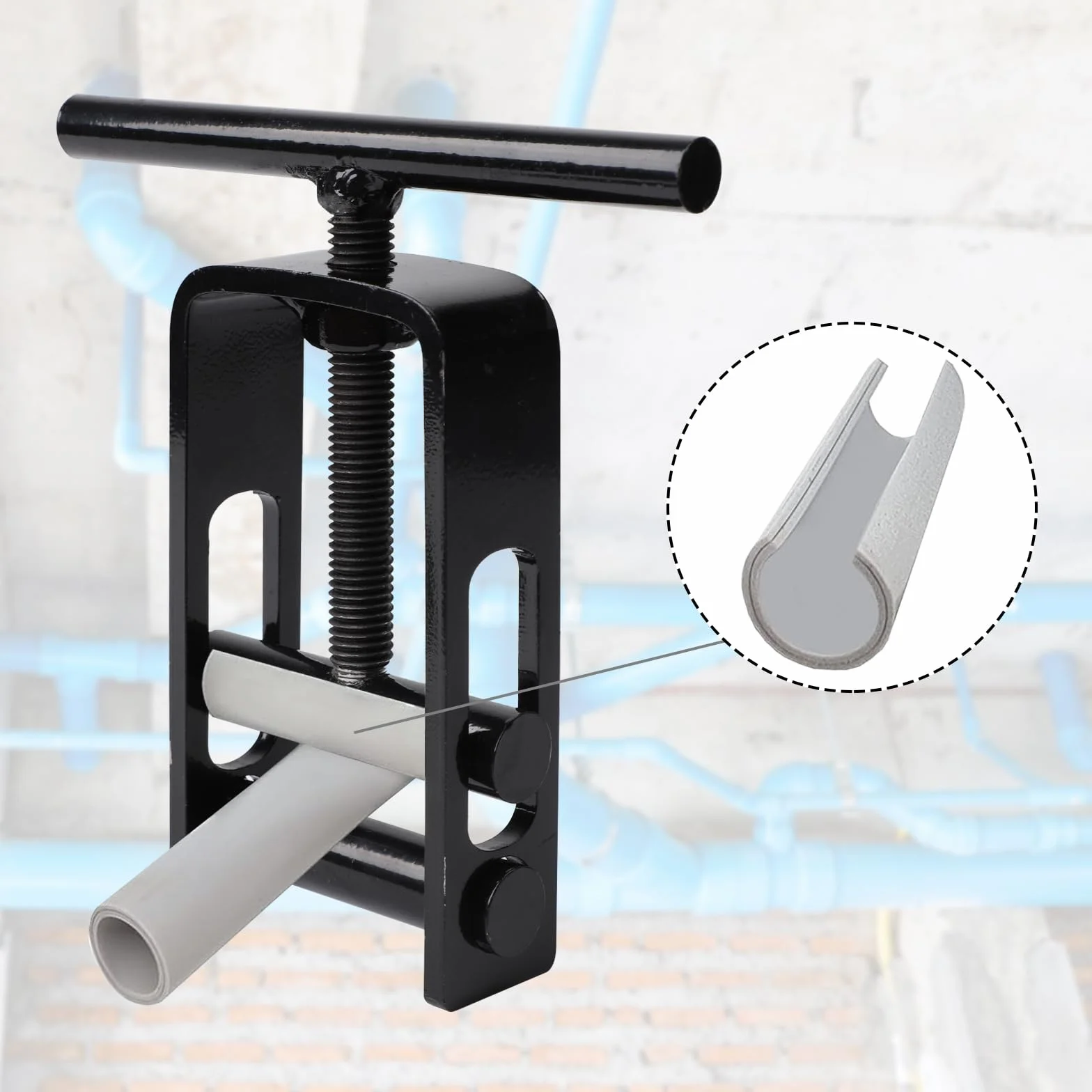 Utensile per spremitura, 0 – 32 mm, strumento di bloccaggio per PE/PP/PPR/PVC, acciaio al carbonio tubo dell'acqua, bloccacubi
