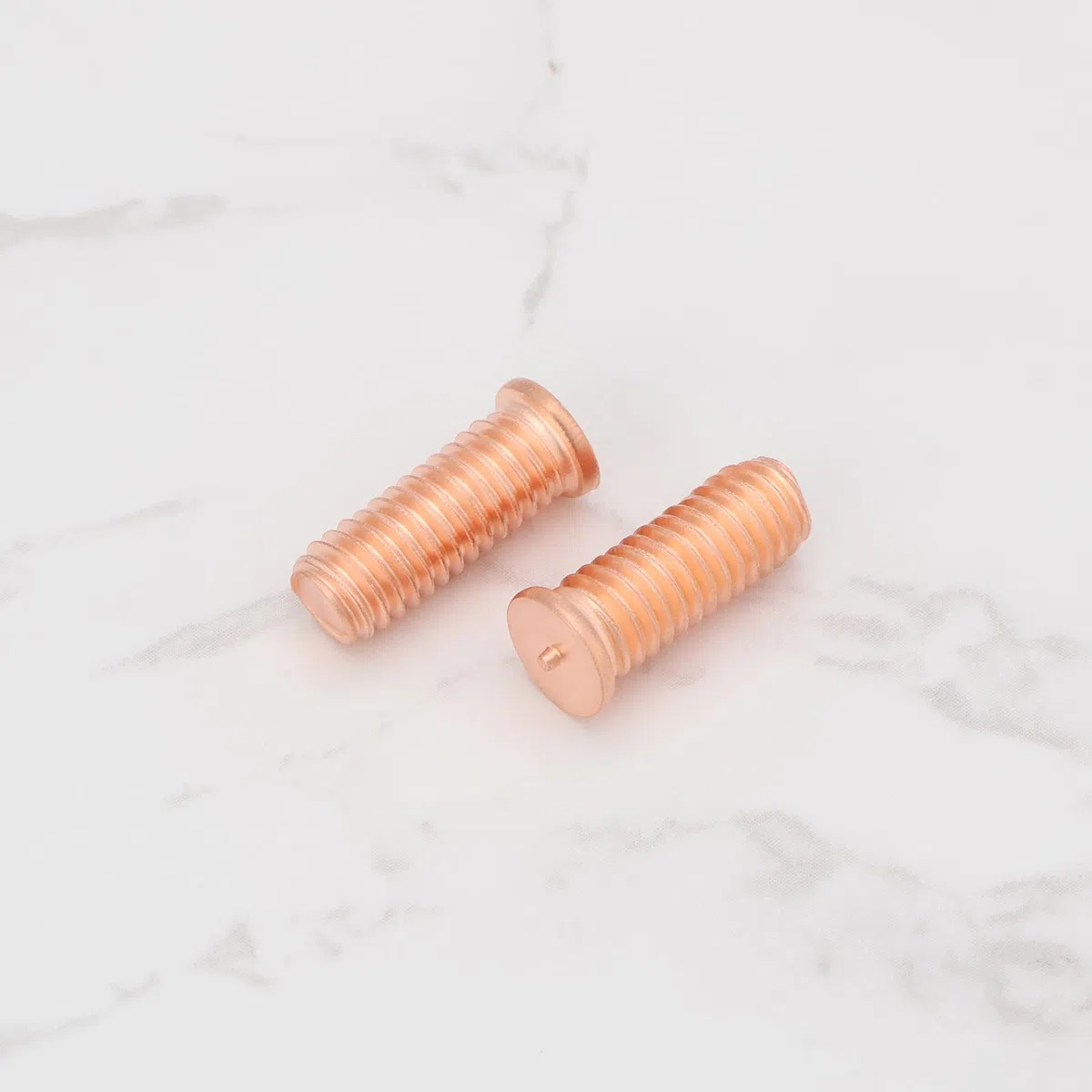 200Pcs M6x16 Acciaio Al Carbonio Placcato Rame Stud Saldatura Spot Placcato Rame Vite di Saldatura Punto di Saldatura Chiodo Bullone o Condensatore di Scarico