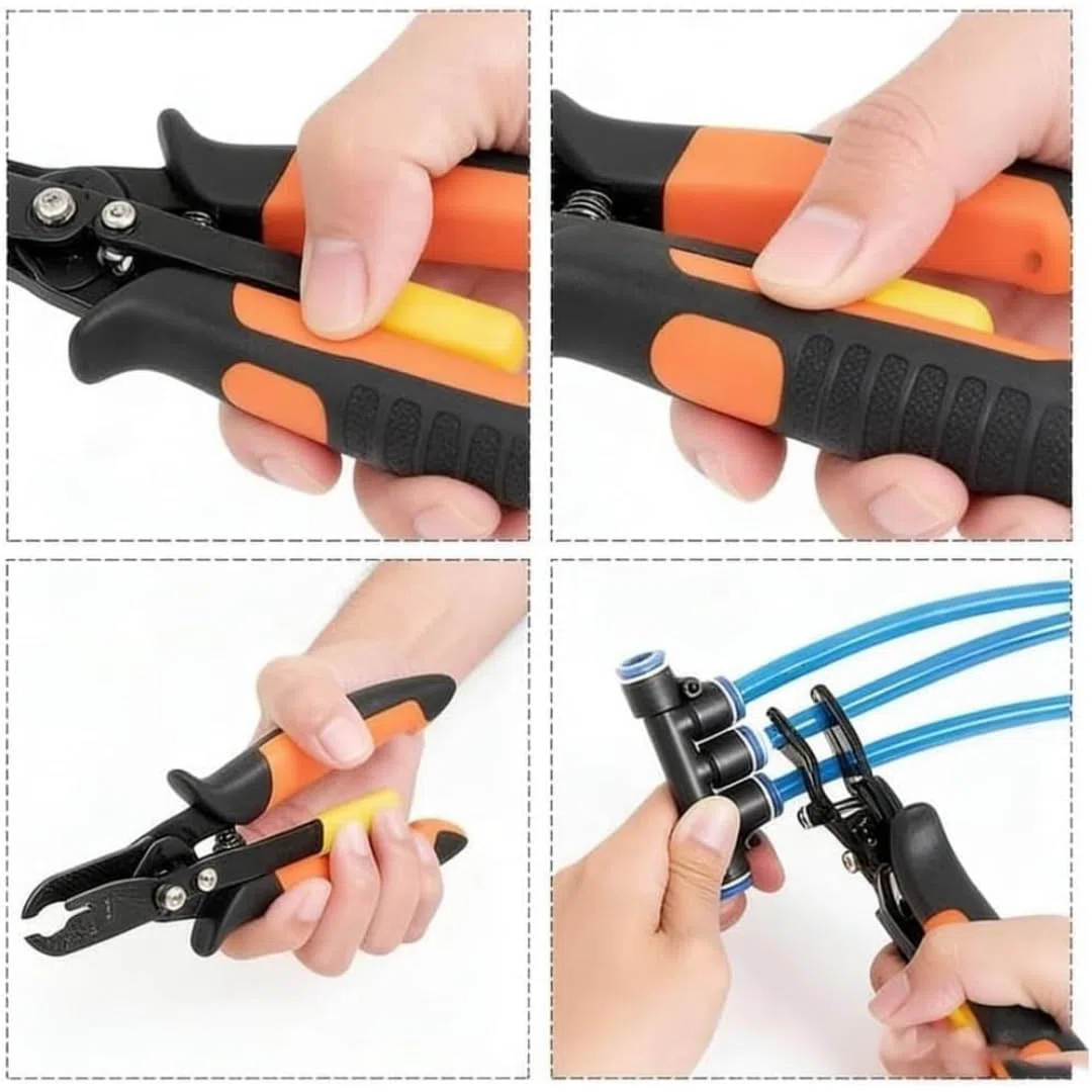 Strumento per La Rimozione del Connettore del Tubo dell'Aria, Set di Strumenti per Scollegare La Linea del Carburante, Strumenti per Pinze di Disconnessione dei Raccordi a Pressione (1 pezzo)