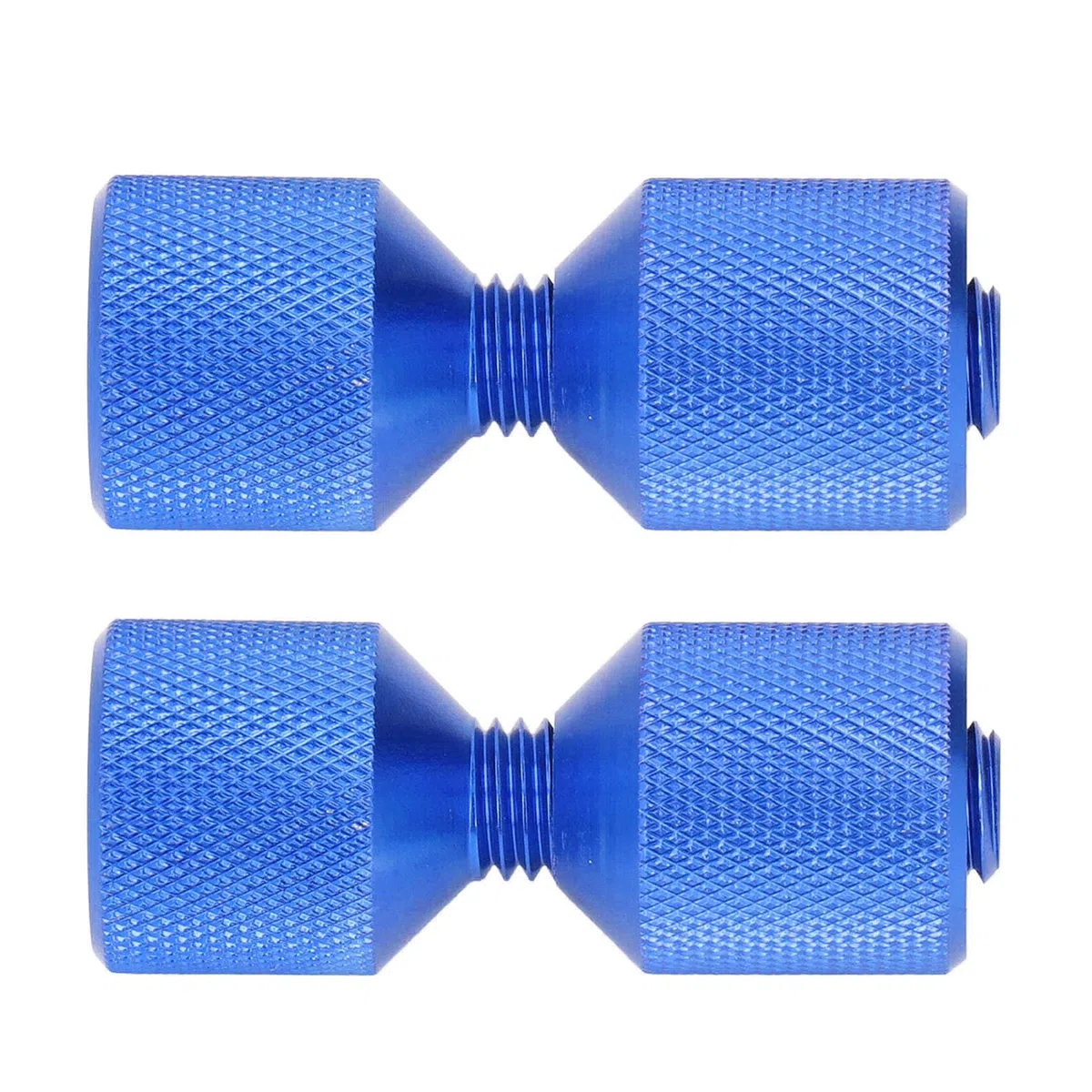 Set Perni di Allineamento Flangia a Doppio Foro in Alluminio 1-1/8 Pollici per Flange 0,5 a 14 Pollici 150 Libbre (BLUE)