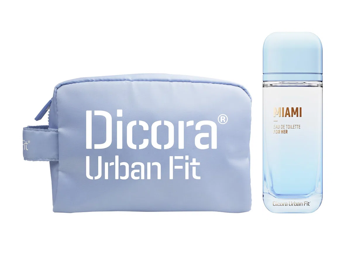 DICORA URBAN FIT Uf Set Miami For Her EDT 150Ml+Neceser per chi cerca una fragranza distintiva, per un profumo elegante e duraturo, 150ml