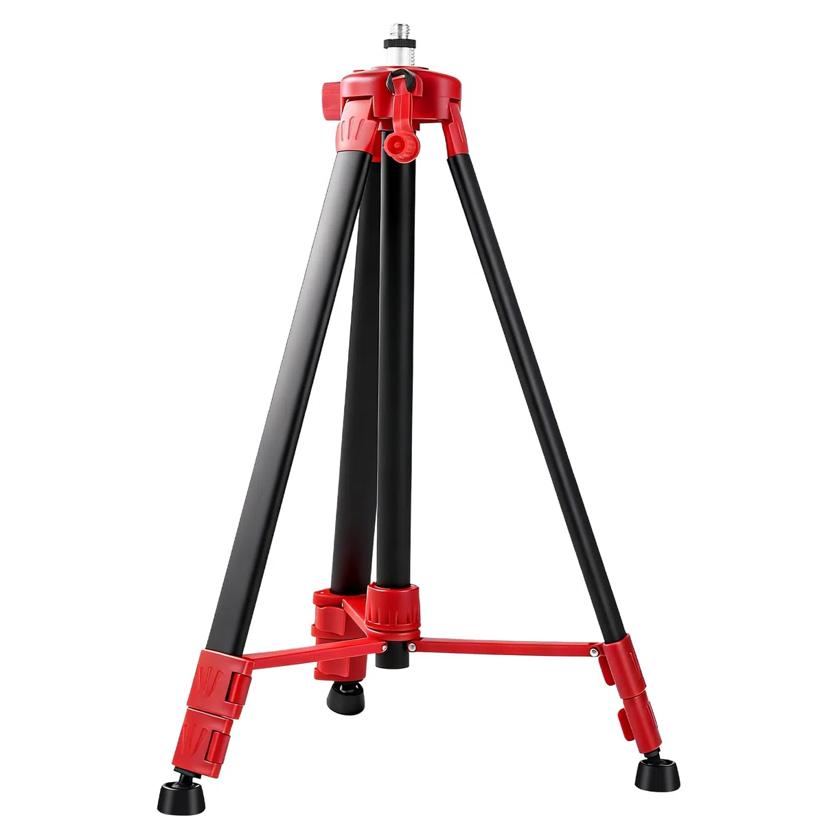 Treppiede per Livella Laser, treppiede telescopico regolabile da 1,5 m, Filettature 5/8 a 1/4 di Pollice Supporto Livelle Laser in Acciaio per strumento di misurazione laser autolivellante