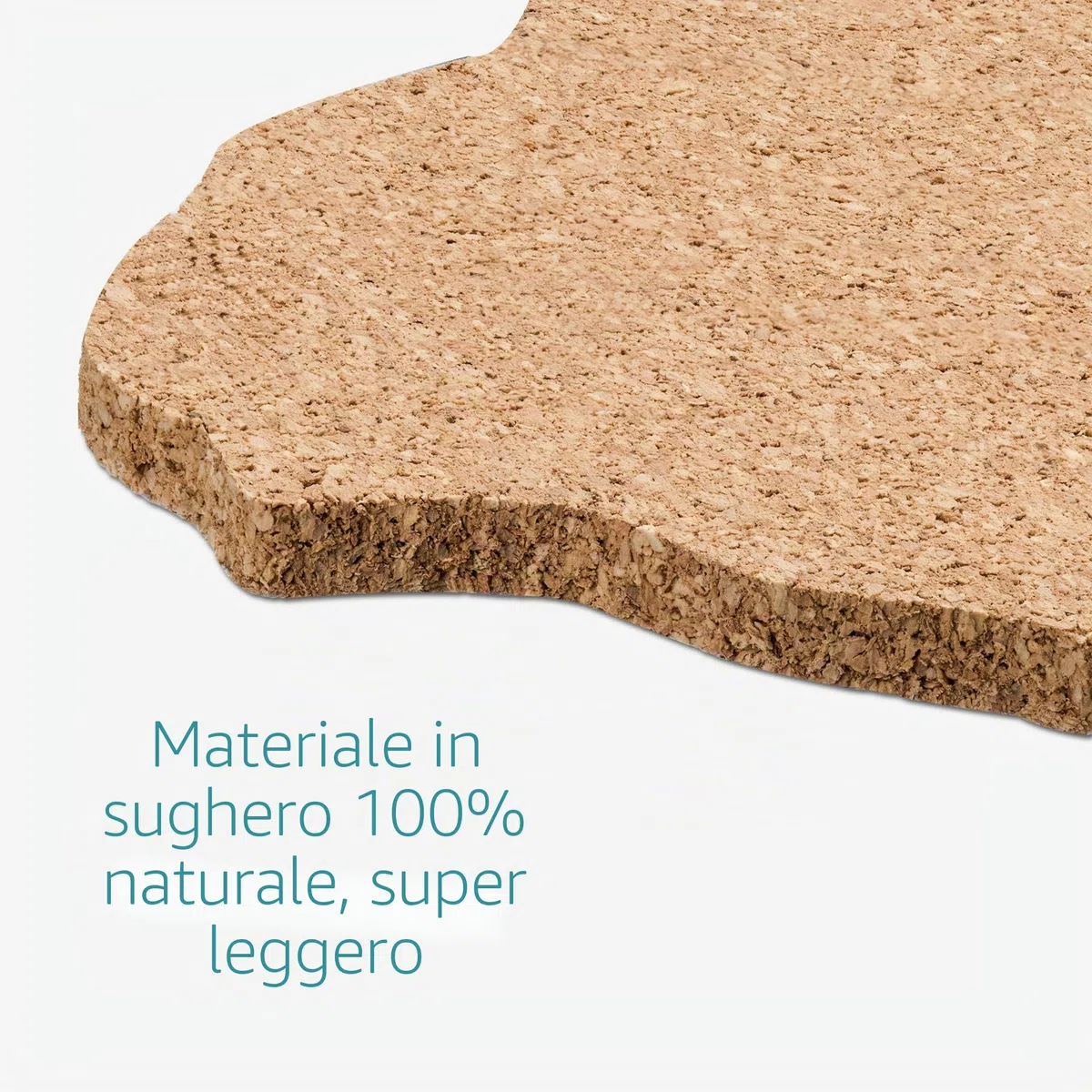 Navaris Planisfero Bacheca Sughero 102x50,3cm - Mappa Mondo Autoadesiva 18x pz 10x Puntine 1x Set Fissaggio - Cork Memo Board con Mappamondo - Marrone