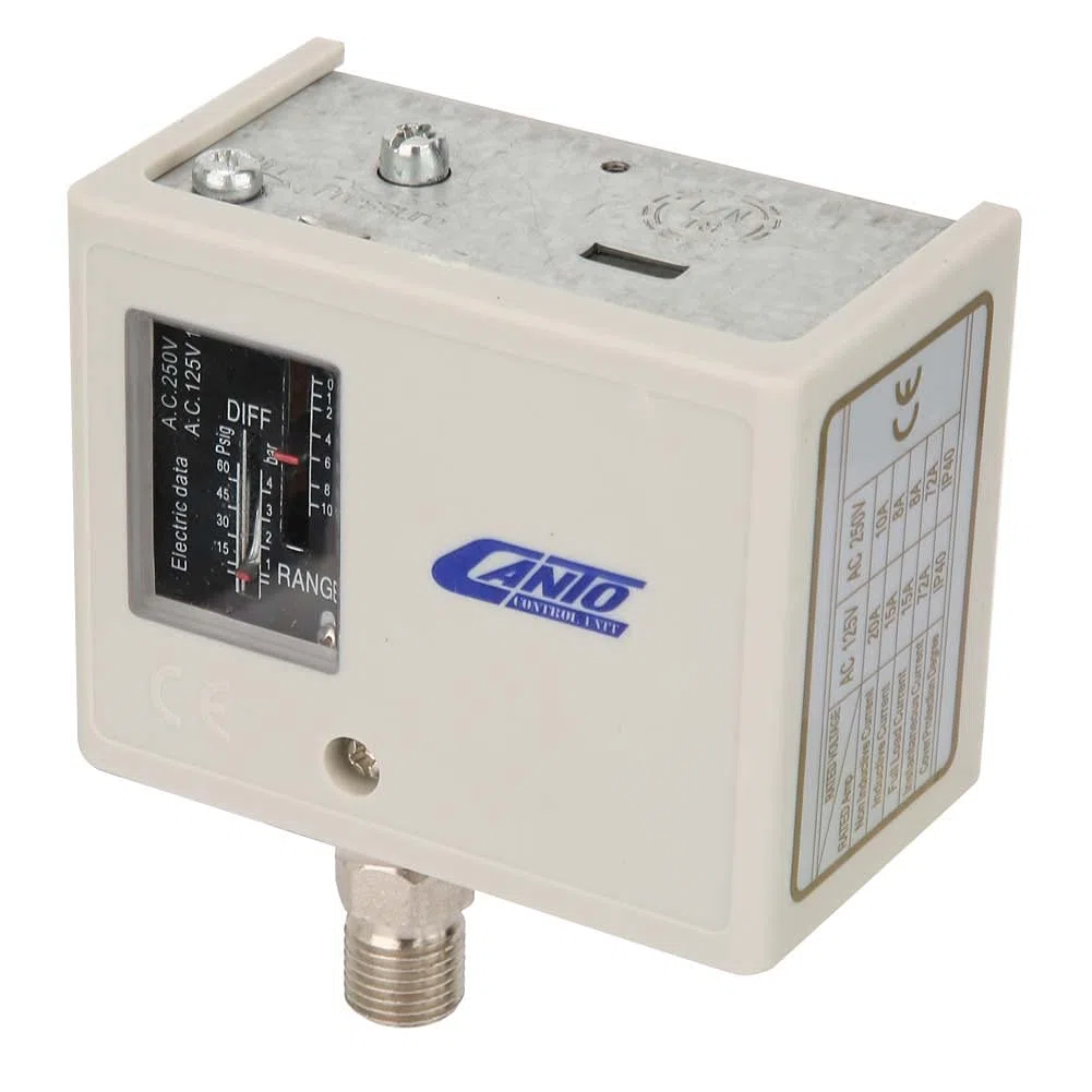 Auto Pressostato elettronico G1/4"Pressostato aria-acqua Regolatore di pressione del compressore, Pressostato compressore elettrico Valvola di control