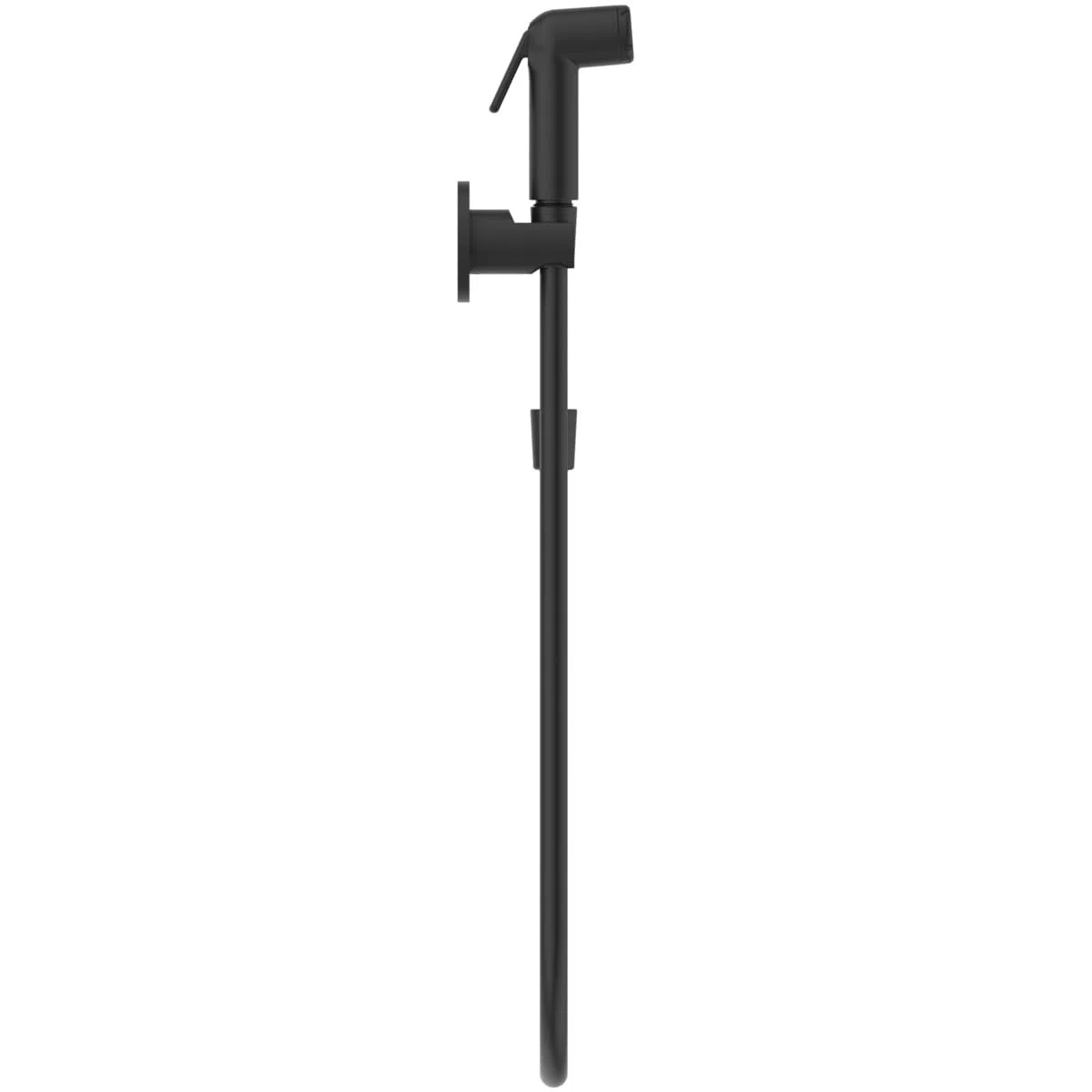 Ideal Standard - Idealspray, Idroscopino con supporto a parete fisso, Portata da 7.2l/min, Nero seta