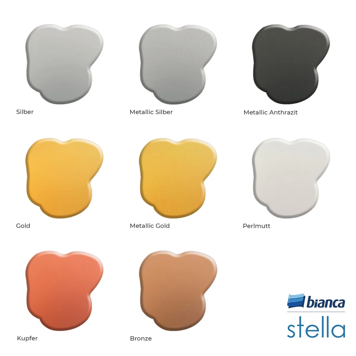 Bianca Stella Smalto per Termosifoni Resistente al Calore, Vernice per Riscaldamento a Base d'Acqua, Madreperla, Lucido, Antigraffio & Alta Copertura, 250ml