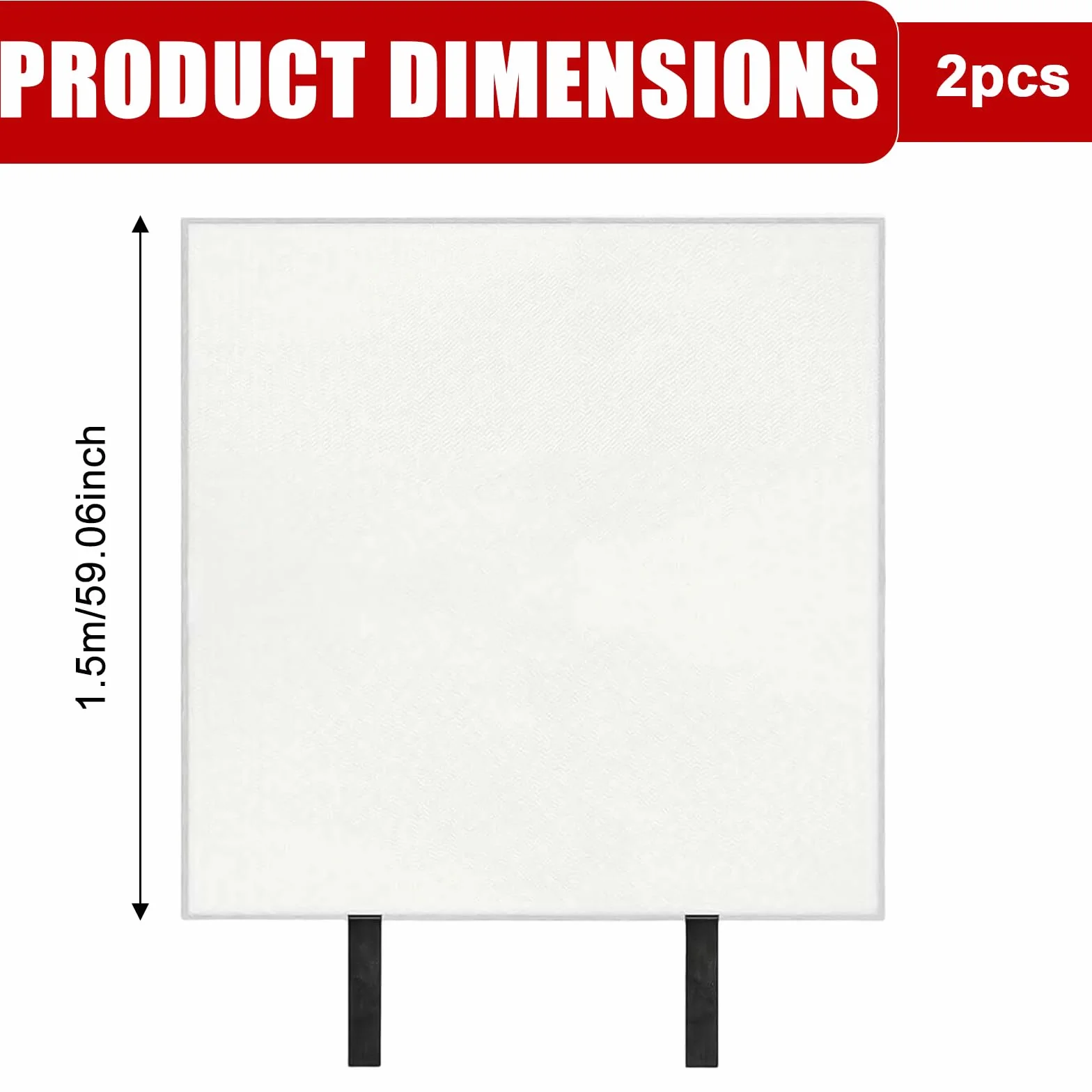 GAOUTO 2 Pezzi Coperta Antincendio 150 * 150 cm, Coperta Antifuoco Riutilizzabile in Tessuto di Fibra di Vetro, Design Sicuro Coperta per Cucina, Camino, Barbecue, Auto, Campeggio, Casa, Caravan