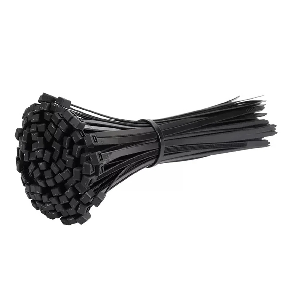 Fascette autobloccanti, fascette in nylon, fascette stringicavo, chiusure rapide in plastica resistenti, alta temperatura(5x300mm)