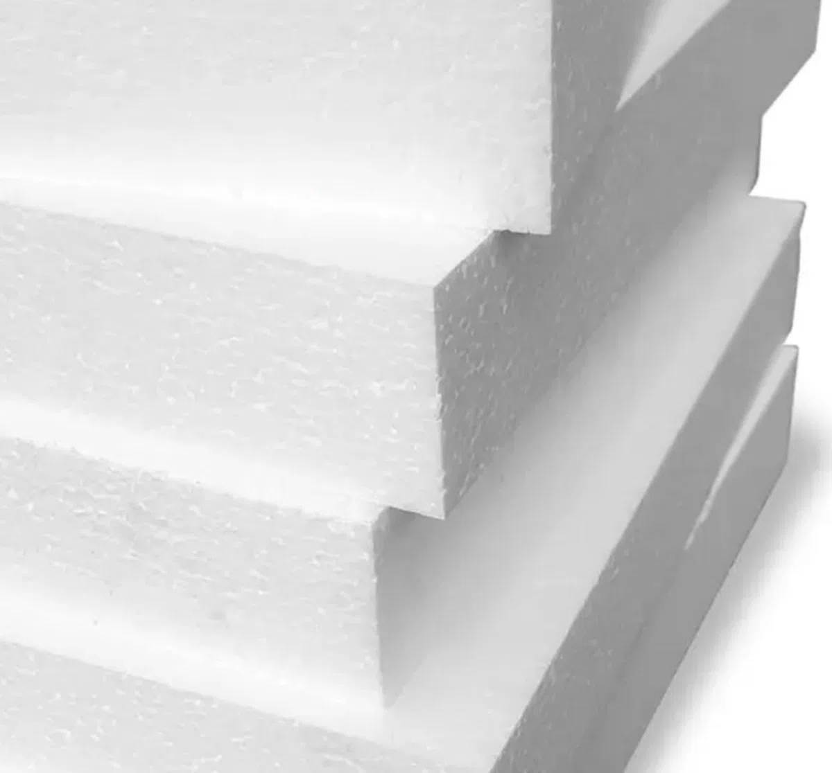 Lastre di polistirolo isolanti 15 kg metro cubo 50x50x1 cm confezione da 36 pannelli per isolamento termico e acustico pareti soffitti cappotto termico edilizia modellismo e imballaggio