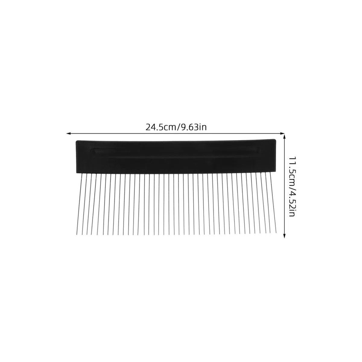 SHINEOFI Strumento di pittura a texture in acciaio inossidabile grande formato – pettine artistico fai da te per intonaco strutturato e decorazione da parete – raschietto per effetti grana e finiture