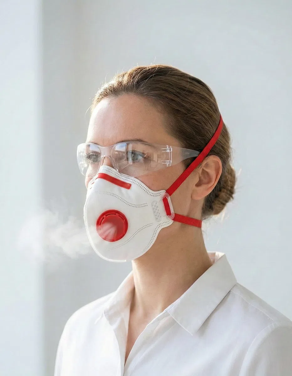 ETIK | Mascherine FFP3 certificate CE – Scatola da 20 pezzi – Semimaschera filtrante respiratoria