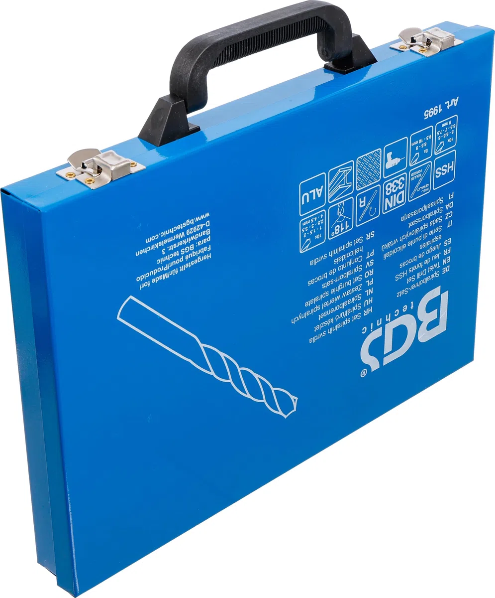 BGS 1995-LEER | Cassetta vuota in metallo per BGS 1995